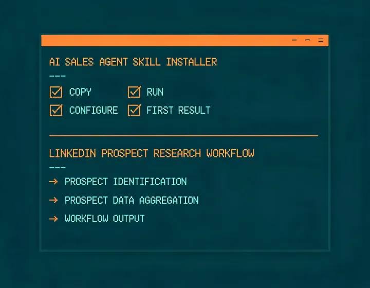 Terminal showing the Meet Alfred agent skill installation path